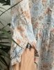 Sukienka Maxi Kwiaty Pastele Boho Romantic